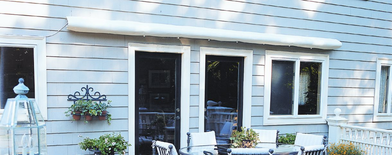 Housse de vinyle souple pour auvent traditionnel