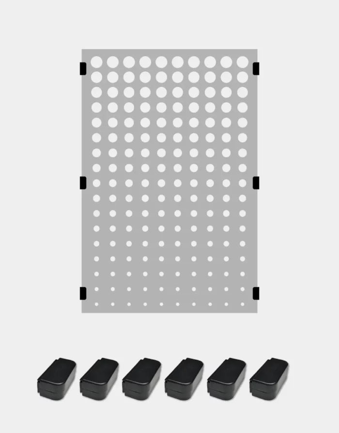 Supports de fixation pour panneau décoratif