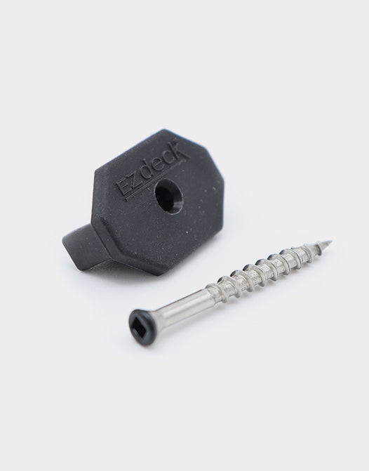 Clips standard en nylon avec vis