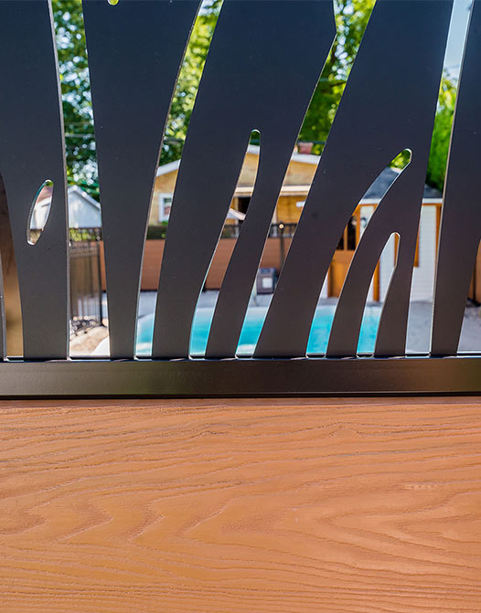 Panneau décoratif de clôture