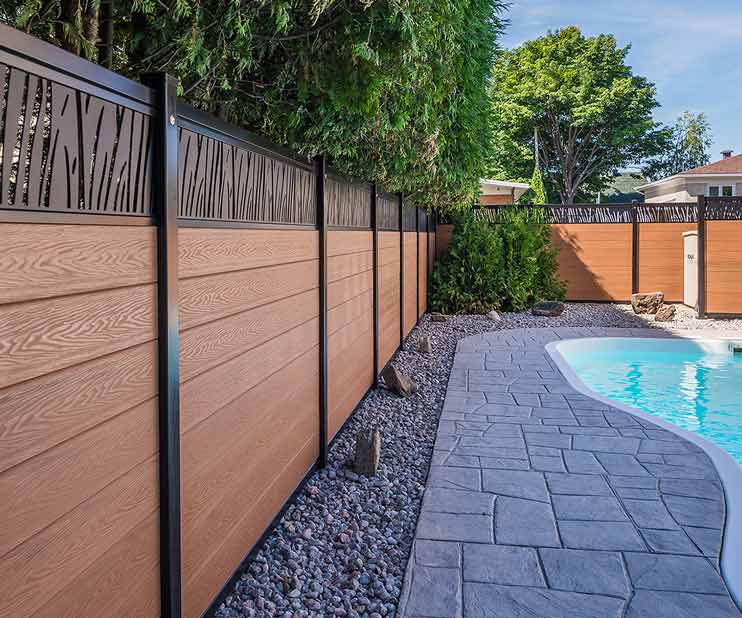 Clôture en composite - Elite