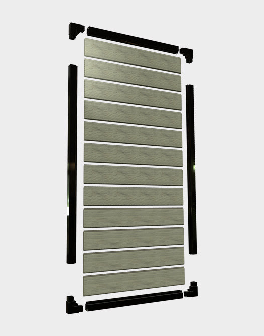 Cadre de portail pour panneau décoratif