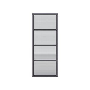 Tendal Fenêtre de véranda 3 saisons 48po x 84po - Simple colonne - Cadre d'aluminium