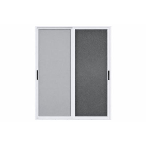 Tendal Porte coulissante 3 saisons 72po x 84po - Droite à gauche - Cadre d’aluminium - Blanc