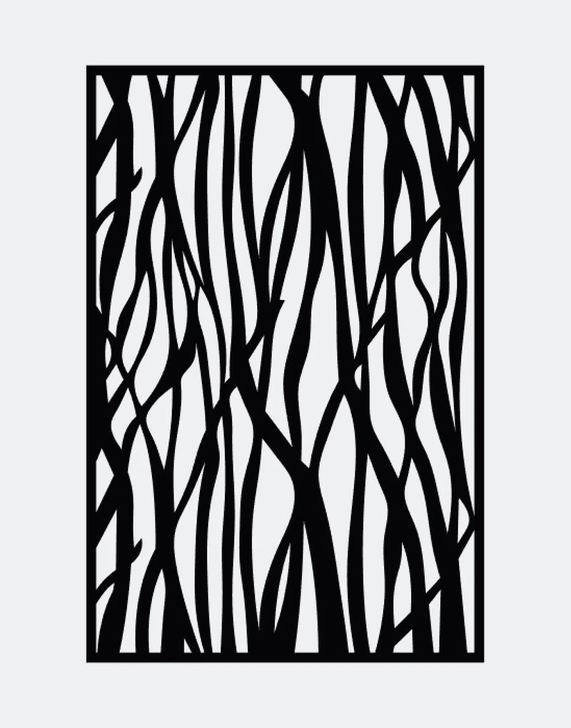 Panneau décoratif en aluminium