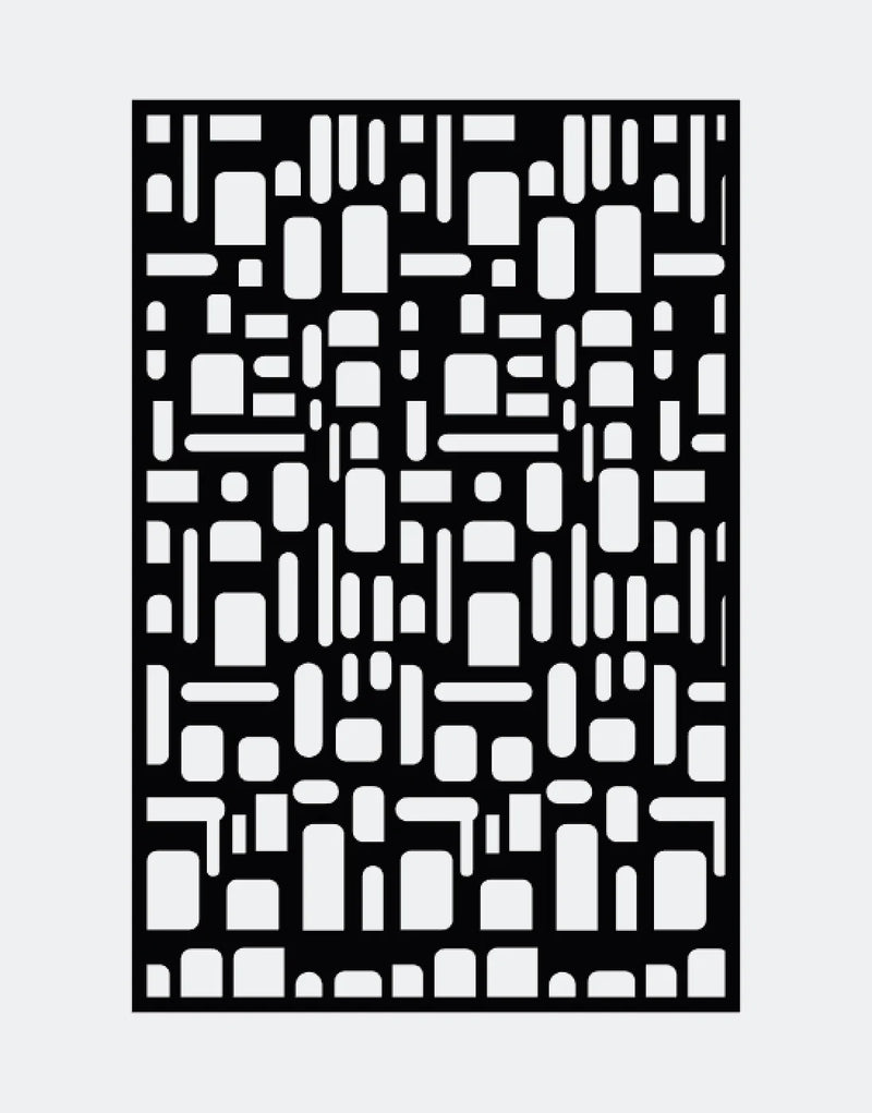 Panneau décoratif en aluminium
