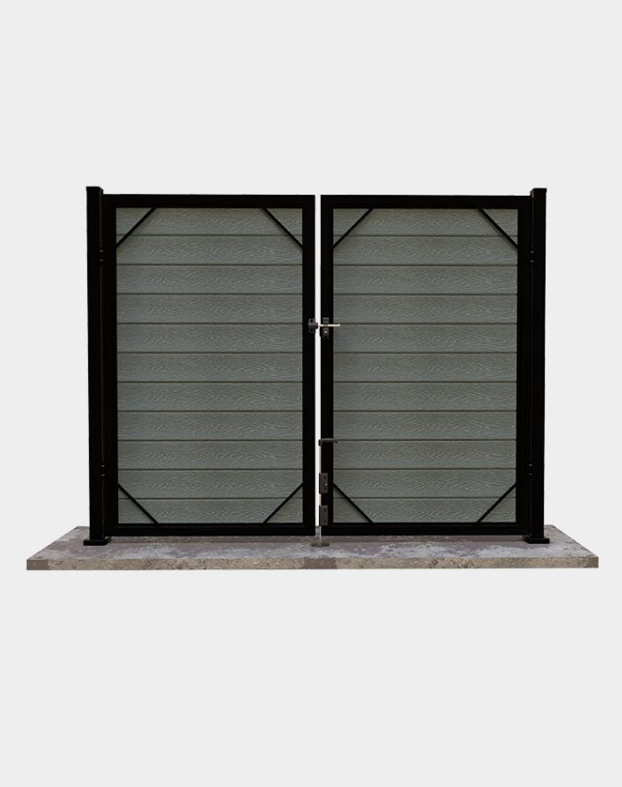 Porte double en composite