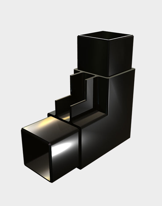 Coin de porte en aluminium