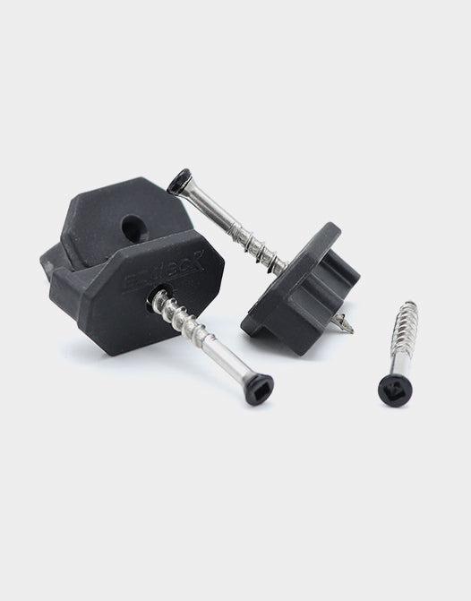 Clips standard en nylon avec vis