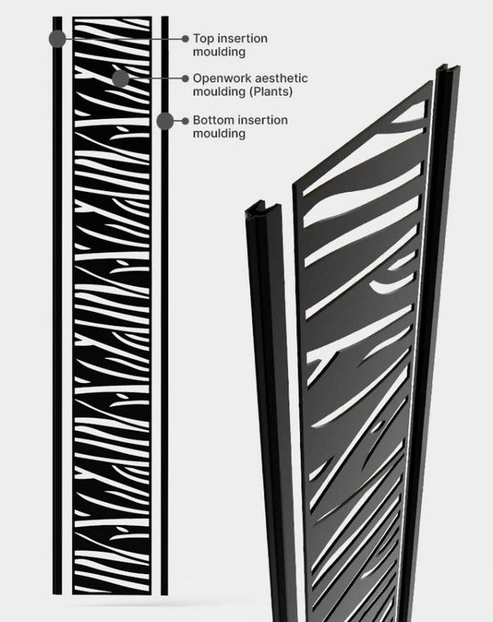 Panneau décoratif de clôture EZfence