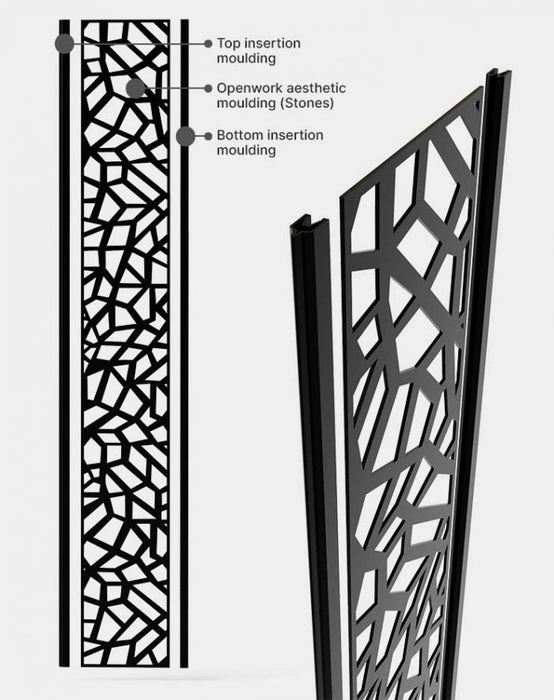 Panneau décoratif de clôture EZfence