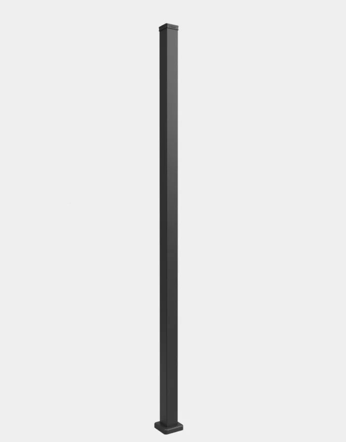 Ensemble complet d'un poteau 2,5x2,5po pour panneau décoratif