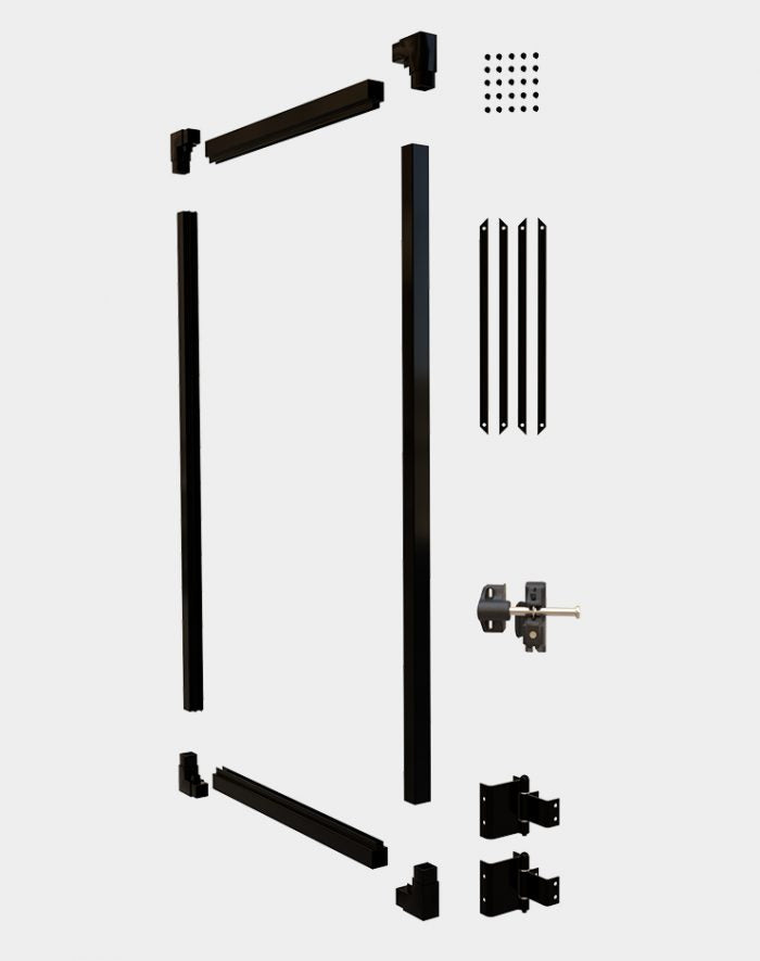 Porte simple en composite