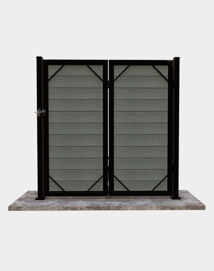 Porte pliante simple en composite