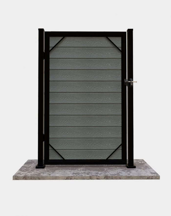 Porte simple en composite