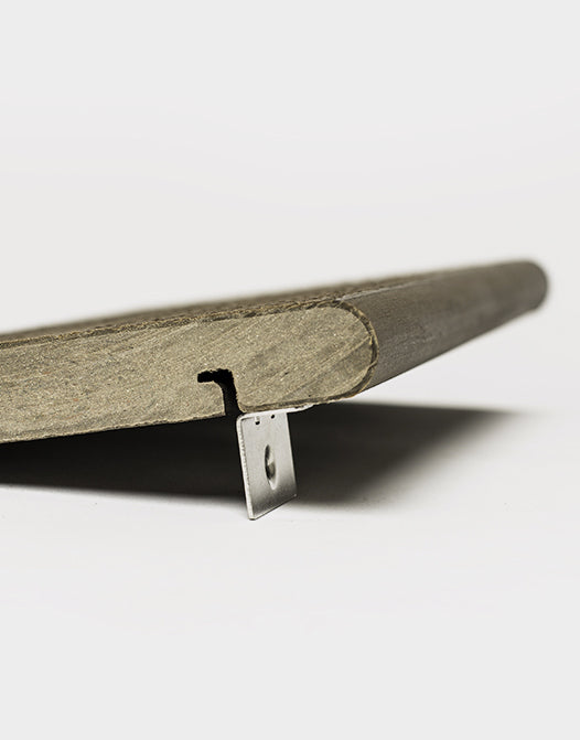 Clips de finition pour patio en composite
