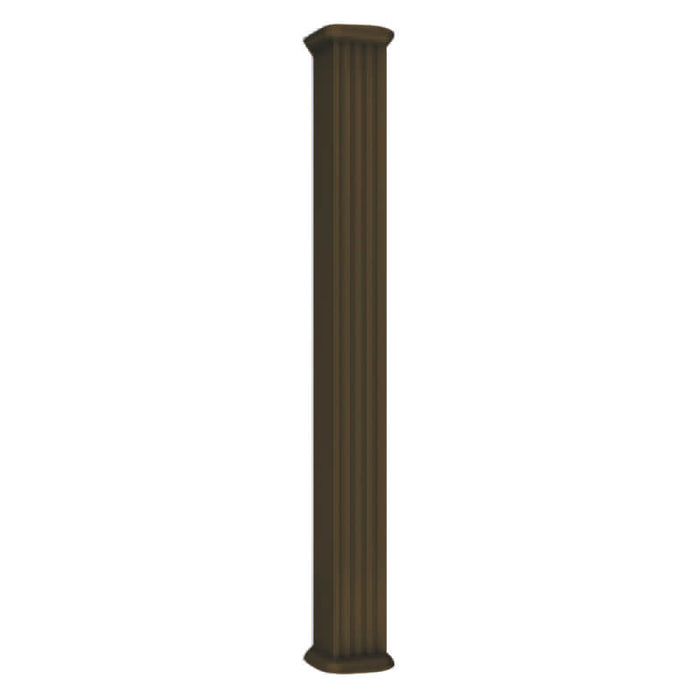 6" square fluted outside column