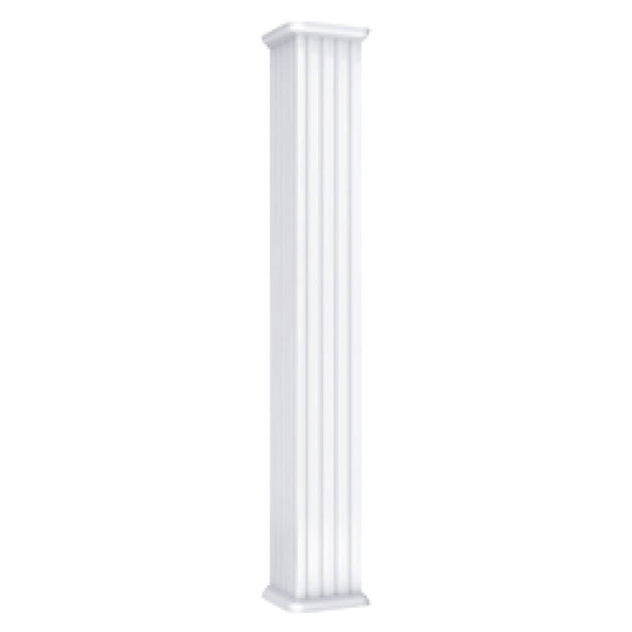 8" square fluted outside column