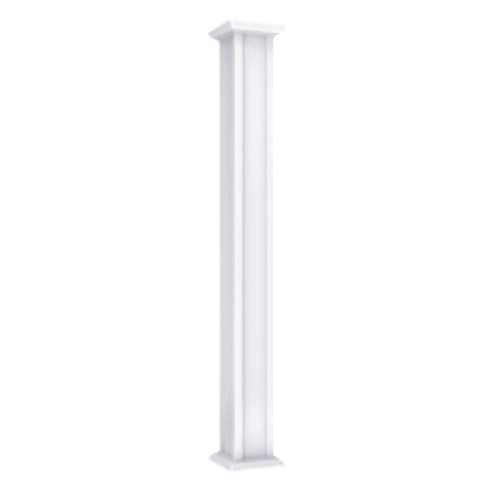 6" Contemporary Square Exterior Column