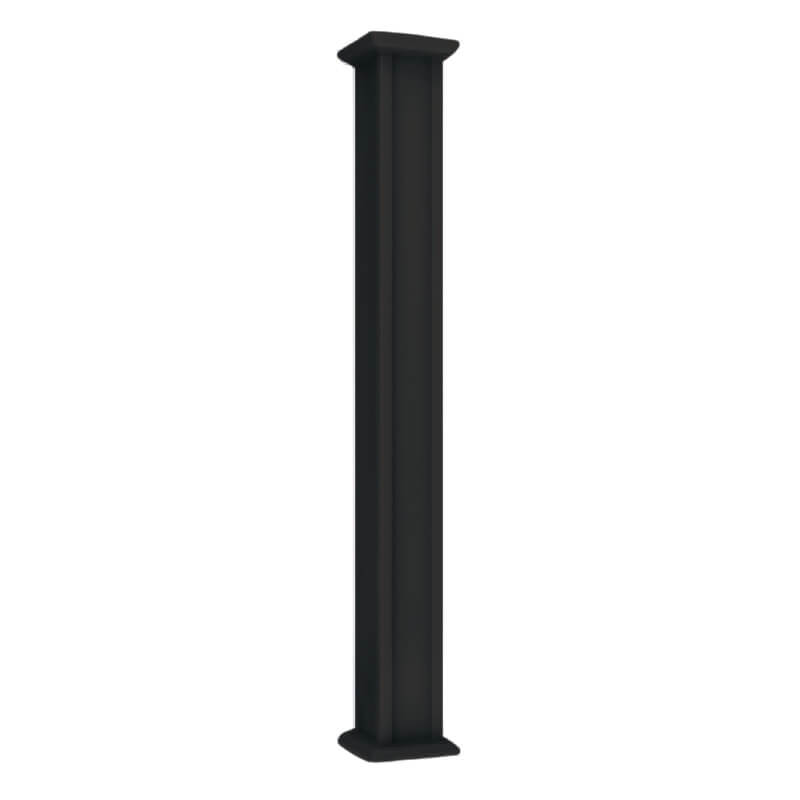 Colonne extérieure carrée contemporaine de 6po
