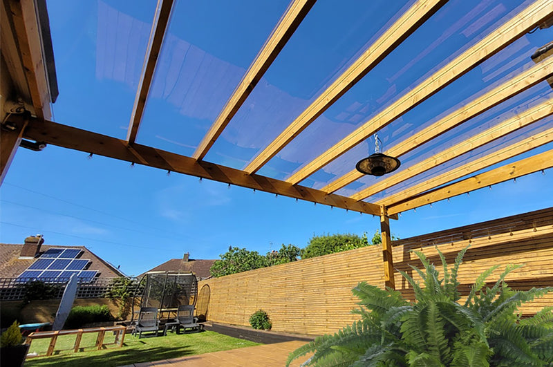 Panneau de toiture en polycarbonate EZ GLAZE