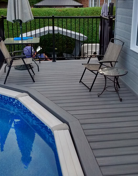Planche régulière pour patio - Elite