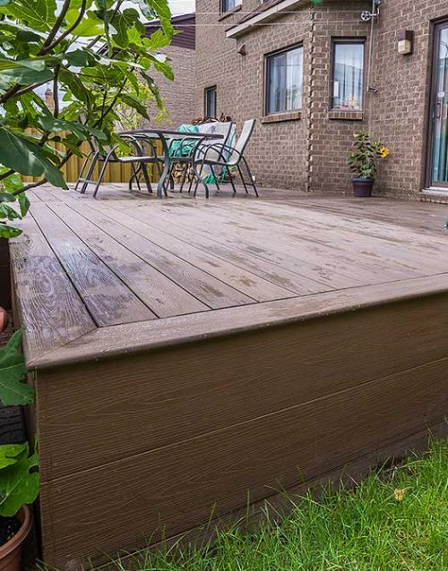 Planche de finition pour patio - Elite
