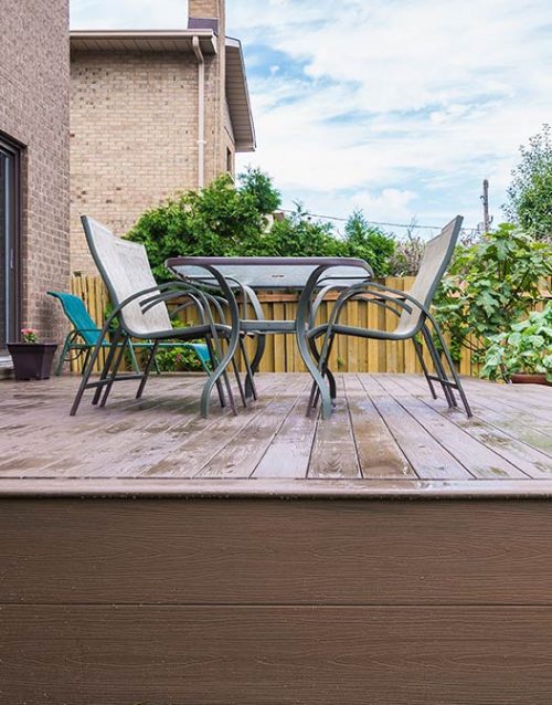 Planche de finition pour patio - Elite