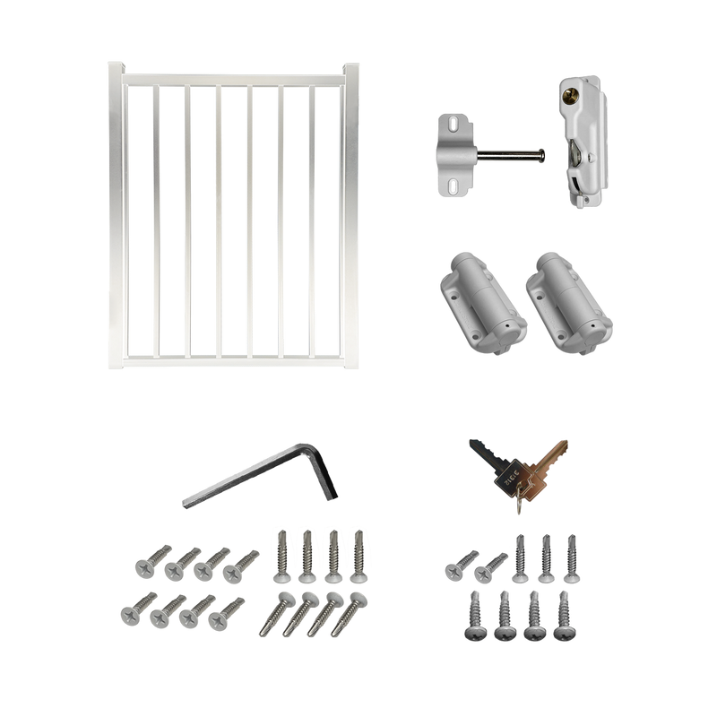 Porte Barreaux Préfabriquée – 48 po, 37 po