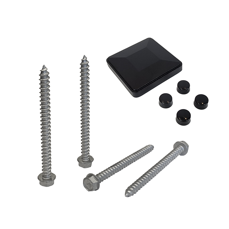 Poteau Aluminium – 3 po x 3 po – Prêt à Installer