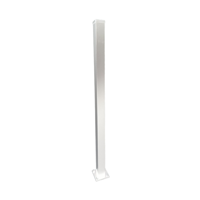Poteau Aluminium – 2 po x 2 po – Prêt à Installer