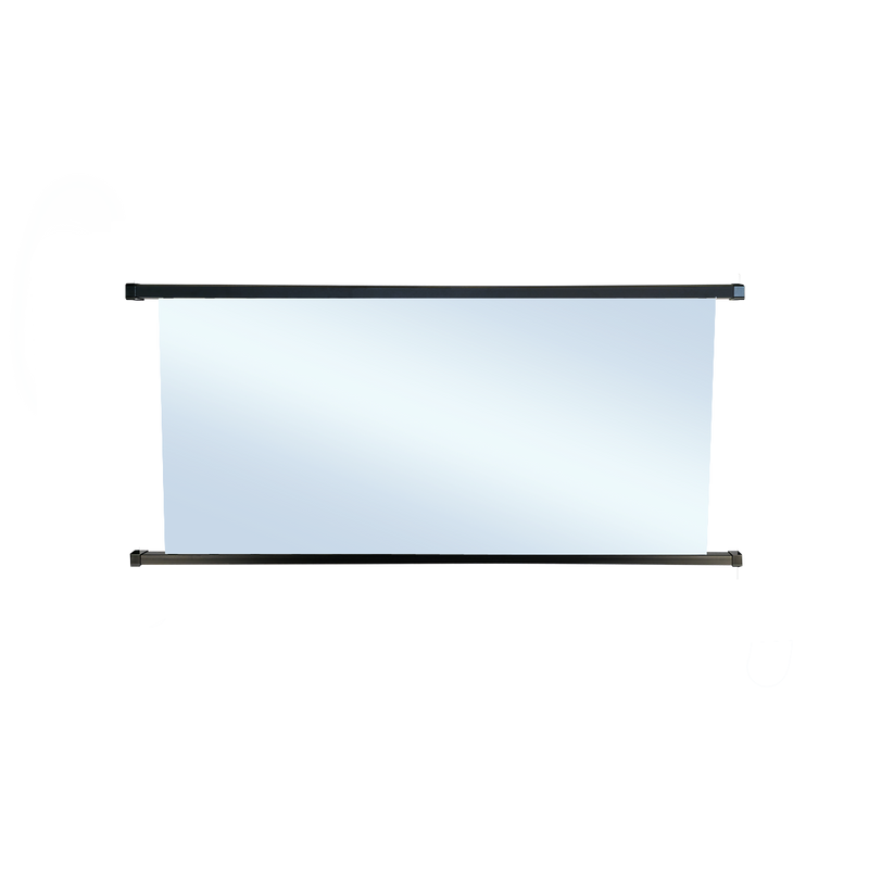 Section Verre Préfabriquée – 36 po, 50 po, 6mm – Clair