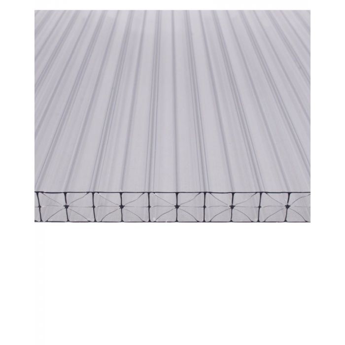 Polycarbonate 16mm, 5 parois, Bronze