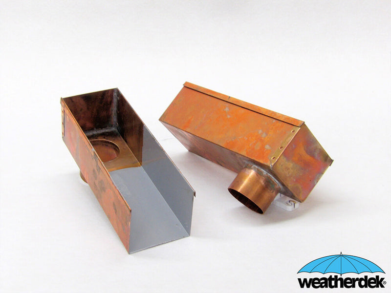 PVC coated scupper